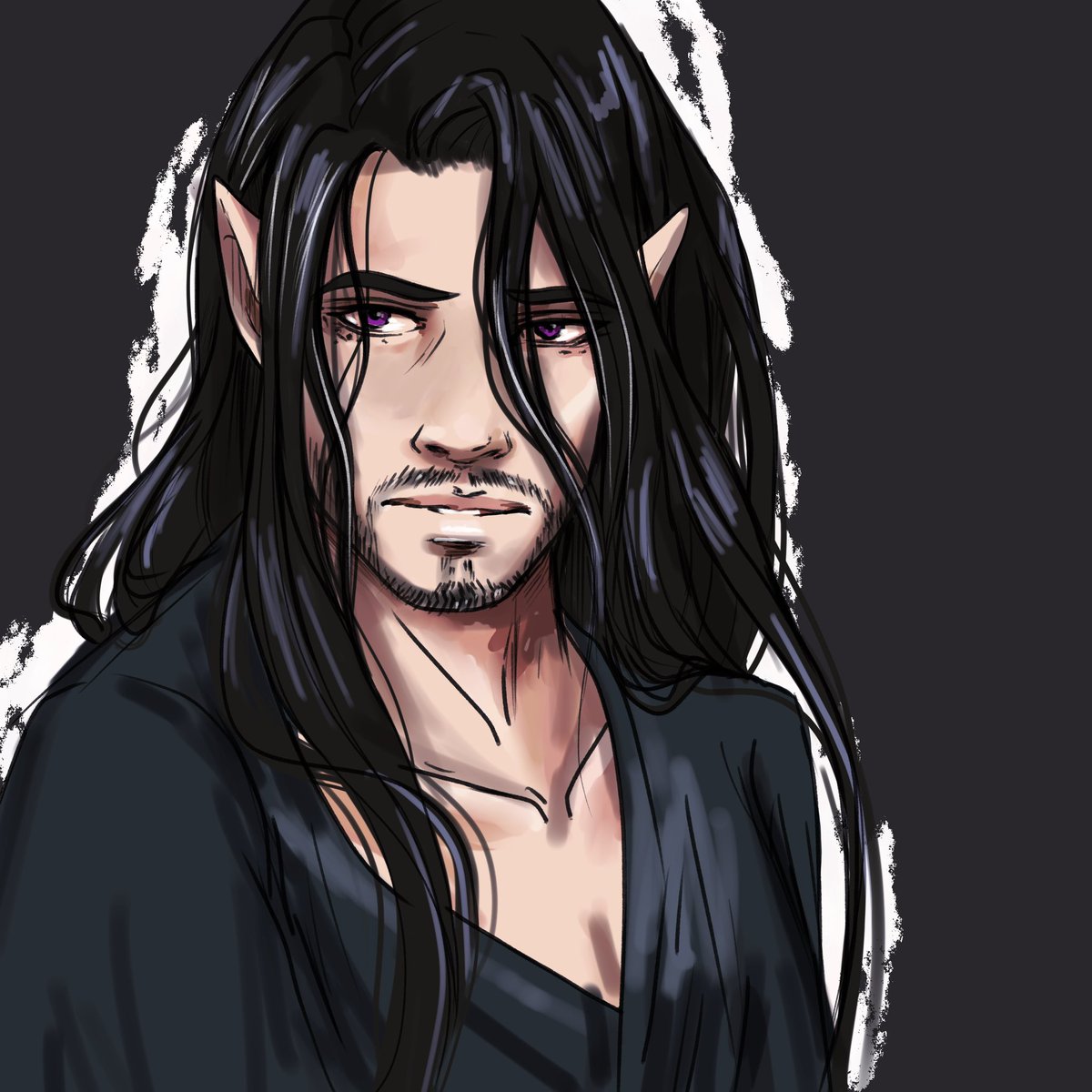 yacky_jackie's tweet photo. Today’s “cool down” sketch, featuring my boy Rhaelan. 🥰🥰 https://t.co/ZaGoyM5f3h
