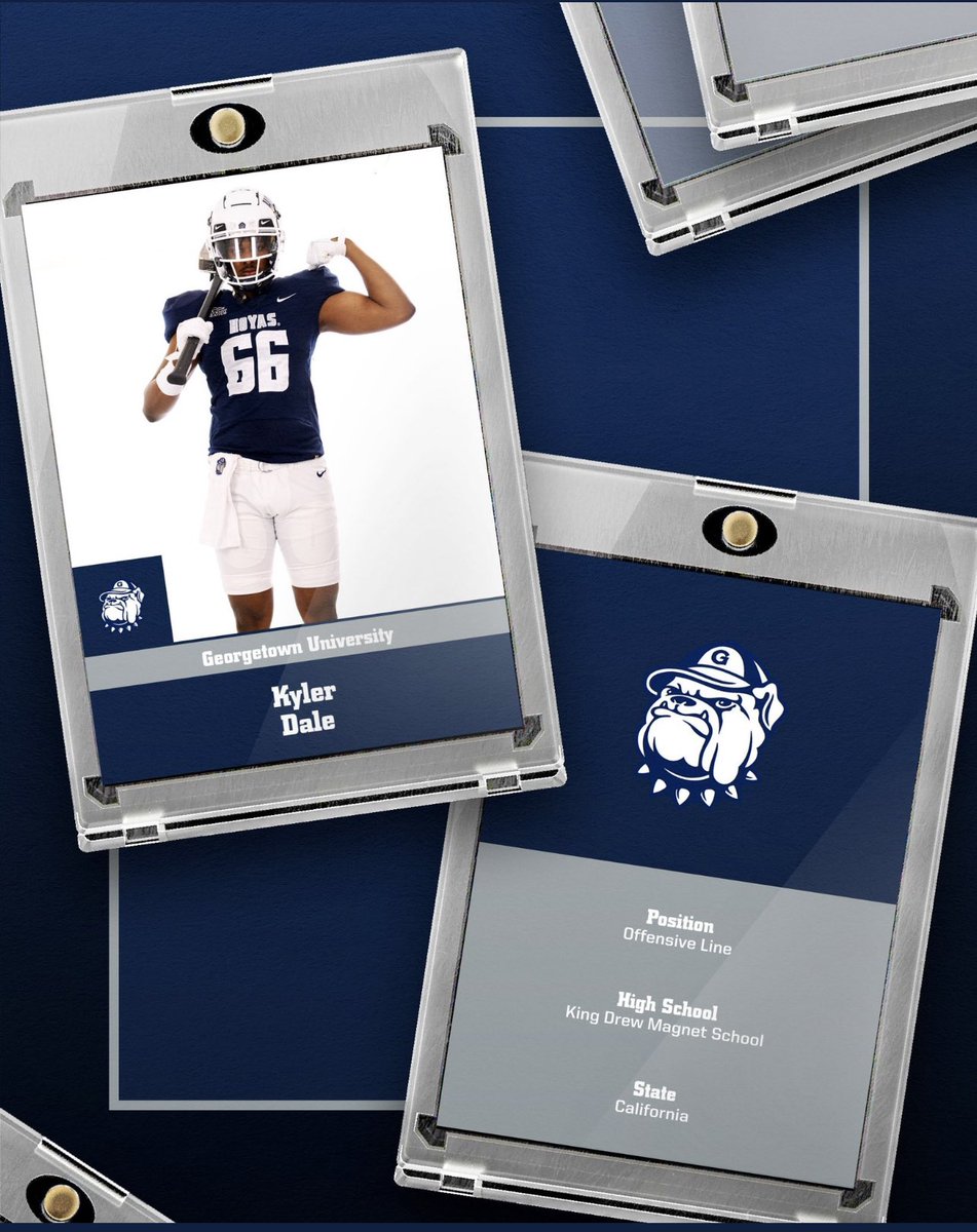 Kyler Dale (@kdtooicy_) on Twitter photo Proud to say that I am committing to Georgetown Univeristy. Thank you to all the coaching staff supporting me. All glory to GOD. <a href="/CoachJTorres29/">Joe Torres</a> <a href="/HoyasFB/">Georgetown Football</a> <a href="/CIFLACS/">CIF LA City Section</a> <a href="/coachsgarlata/">Coach Sgarlata</a> Proud to say that I am committing to Georgetown Univeristy. Thank you to all the coaching staff supporting me. All glory to GOD. <a href="/CoachJTorres29/">Joe Torres</a> <a href="/HoyasFB/">Georgetown Football</a> <a href="/CIFLACS/">CIF LA City Section</a> <a href="/coachsgarlata/">Coach Sgarlata</a>