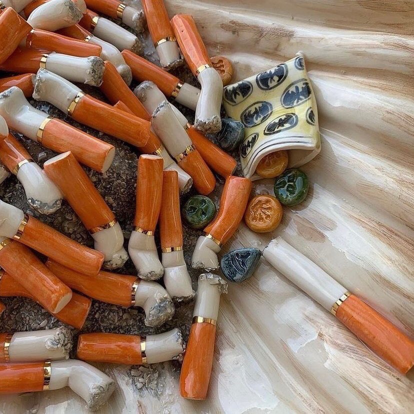 SadaCollective's tweet photo. Ceramics by Alma Berrow #artistsontwitter https://t.co/yhhGNoowSj