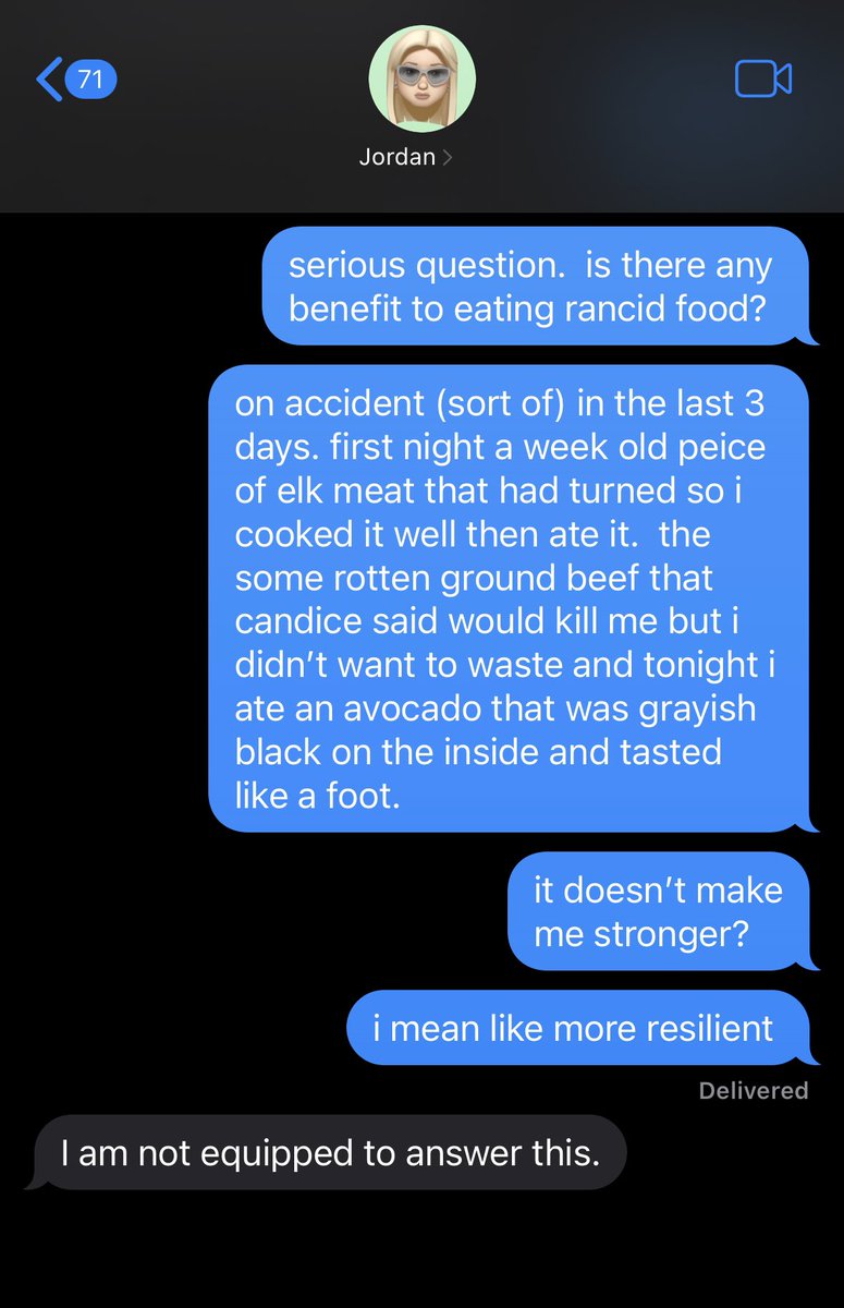 my sister is a dietitian and has to field my health and nutrition questions.