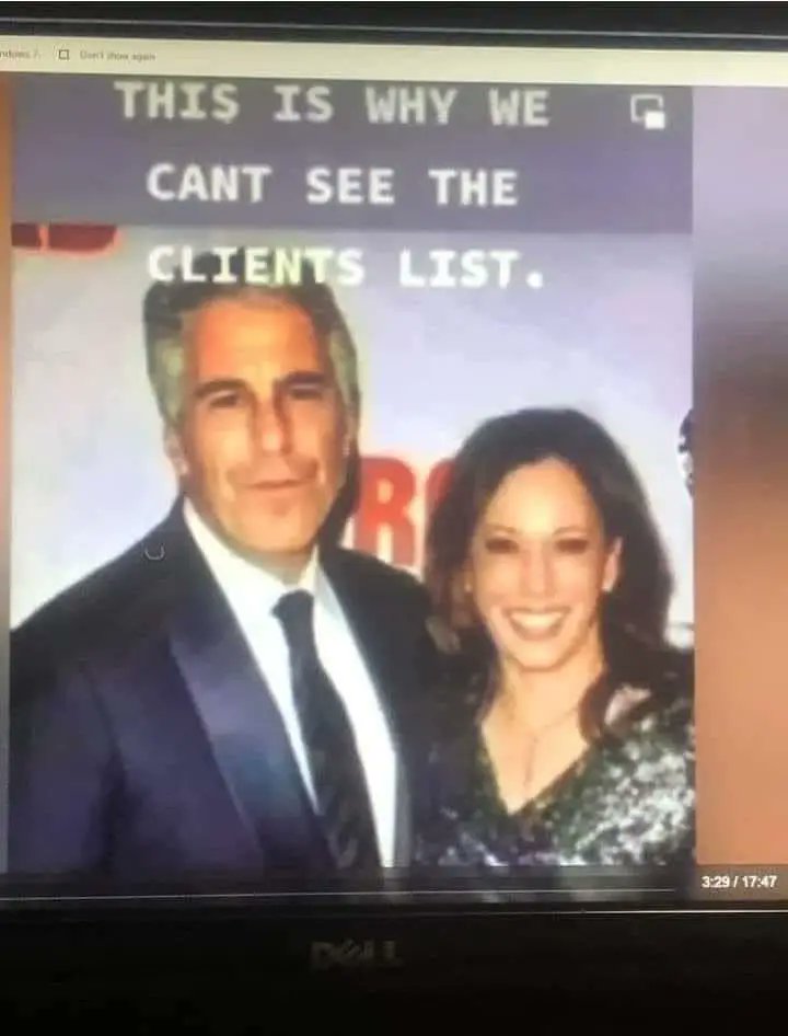 PapaCottonI's tweet image. Who&apos;s on the #ClientList ? @VP