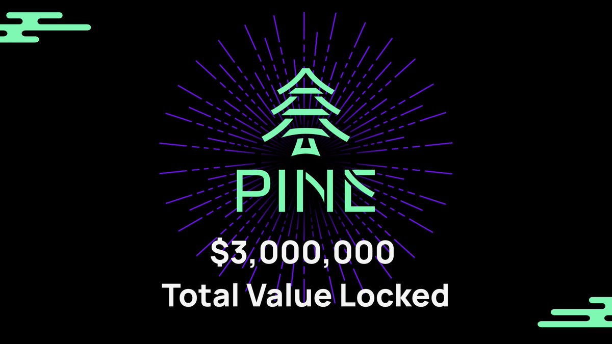🔥Pine Protocol now has over $3,000,000 in available liquidity for loans! 🔥

Visit pine.loans to get started borrowing &amp; lending!  

p.s. we have something special coming up for our early users 😉

$PINE #nftfi