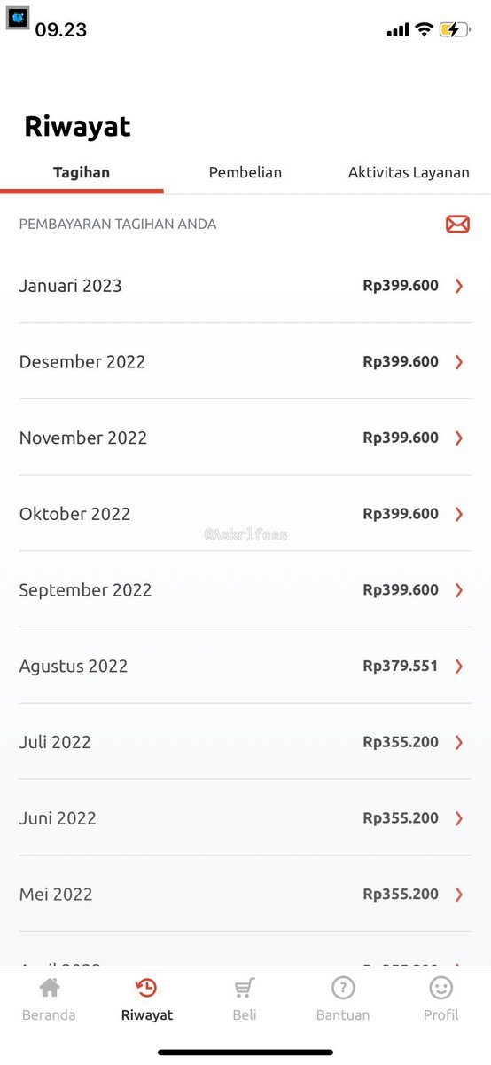 Askrlfess on Twitter "[askrl] kalian bayar indihome perbulannya berapa