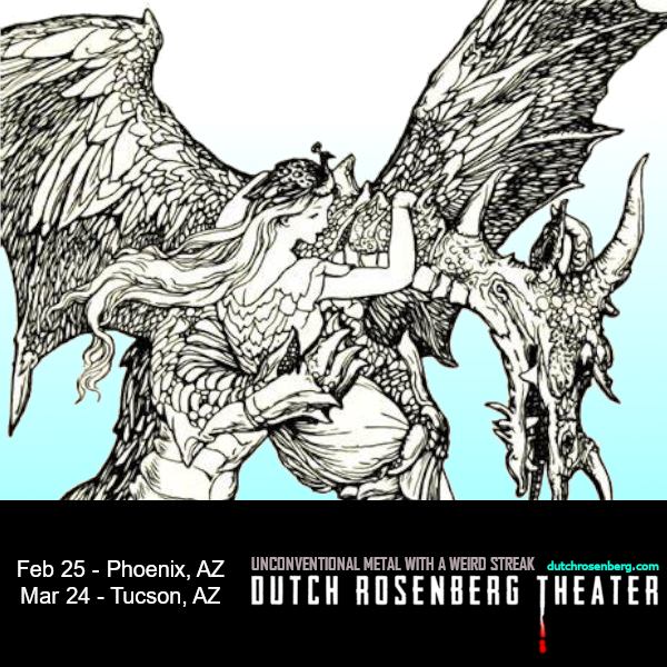 DutchRosenberg's tweet photo. Phoenix? Tucson? We're coming atcha. Hit https://t.co/wDkLOoDtmq for a 150-word explanation on this and all posts. Also hit https://t.co/ViUNbh0ZC8. #DutchRosenbergTheater #ExperimentalMetal https://t.co/6xERR8DQls