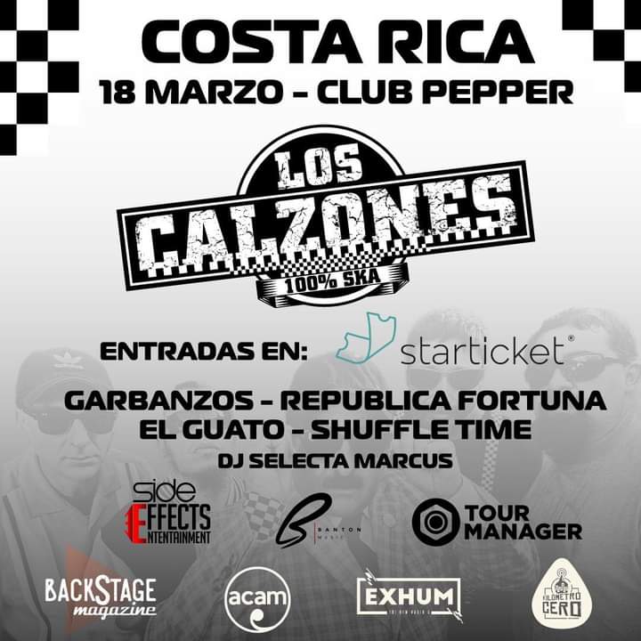 Estaremos este 18 de marzo acompañando a un gran grupo como lo son <a href="/loscalzonesska/">Los Calzones (Oficial)</a>