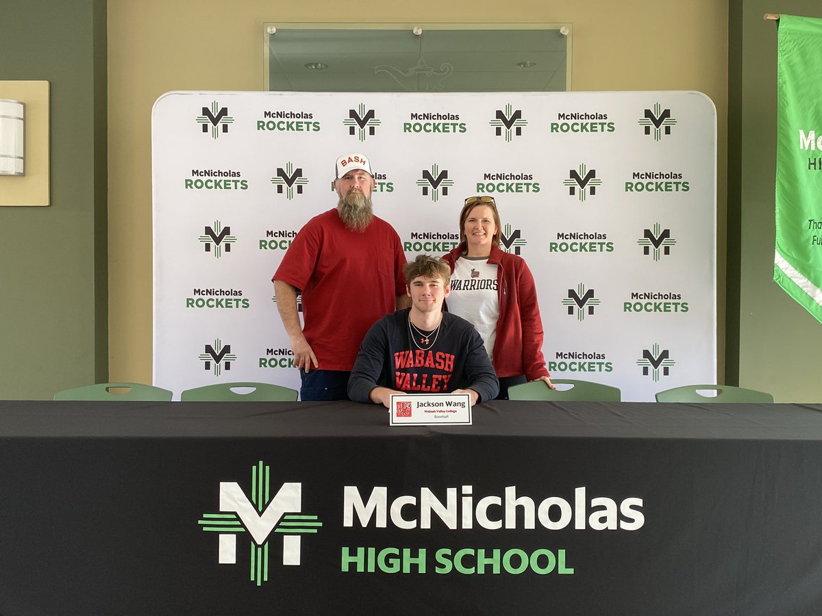 National Signing Day | Big day for Jackson Wang!

Jackson signed his LOI to play baseball at perennial JUCO-power Wabash Valley College in Illinois. 

Congratulations to Jackson and his family!

#BondedTogether