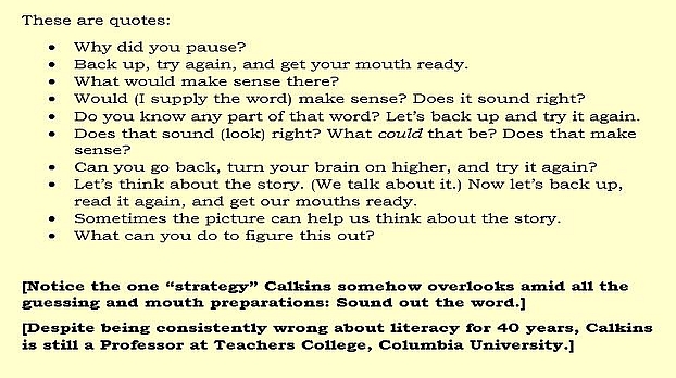 ParkerPhonics's tweet image. Here, according to @LucyCalkins, are her suggested prompts for teachers trying to “scaffold” struggling readers. She learned them, she says, by watching Reading Recovery teachers and Gay Su Pinnell work with children.

From her book, modestly titled “The Art of Teaching Reading.”