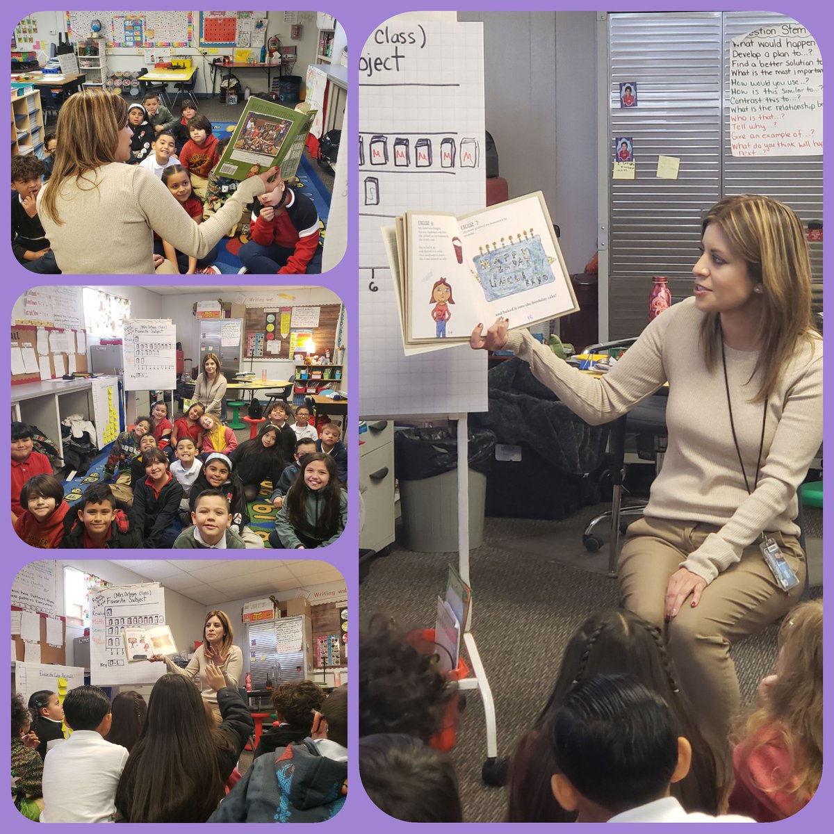 #WorldReadAloudDay2023 
Thank you @REstrada_PDNES  for reading to my 2nd grade scholars!
We love you and appreciate you so much!Reading rocks!!🥳🥳 @PDN_Academy @lwaters_PDN @MSmith_PDNFAA