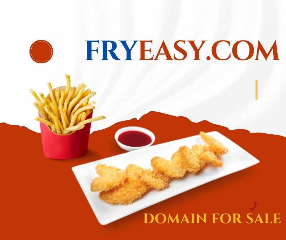 FryEasy.com
#food #foodblogger #fry #friedfood #foodanddrinks #brand #brandablename #products #domain #startup #ecommerce #life #health #beverages #package #processedfood #bacon #egg #eggs #chicken #wheat #flour #burger #patties #frozenfoods #frozenfoods  #grocery