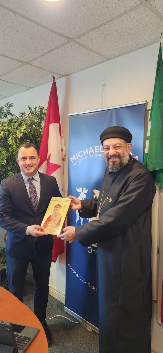 trinitycoptic's tweet photo. Trinity Coptic Foundation meeting with Hon. Michael Parsa Assistant Minister of Housing, to discuss the Affordable Housing project. Hon. Parsa was extremely accommodating to the project and shared some of the programs that the Province is currently offering. https://t.co/gULJaH0OkE