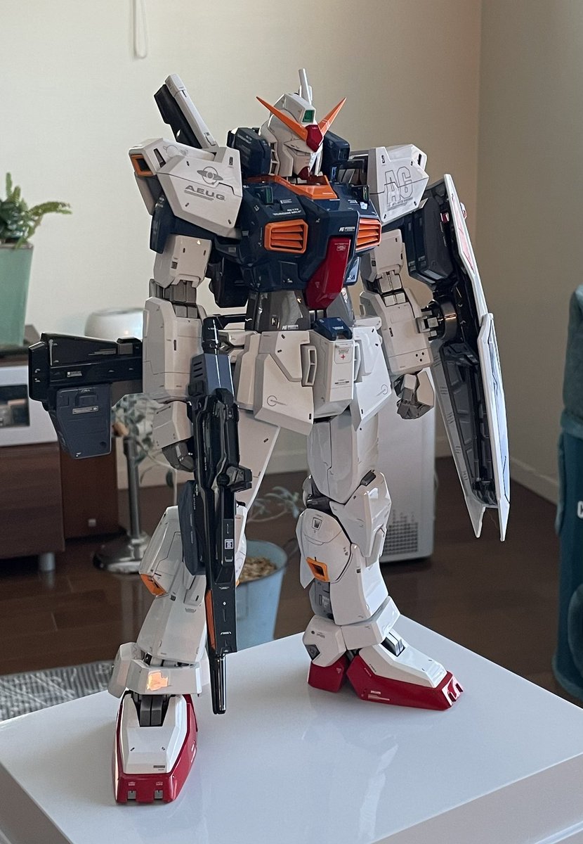 IIJ8nfzWoGlRgnQ's tweet photo. P GガンダムＭＫ-Ⅱ完成しました😭

いい感じです！ https://t.co/6QvIdttniR