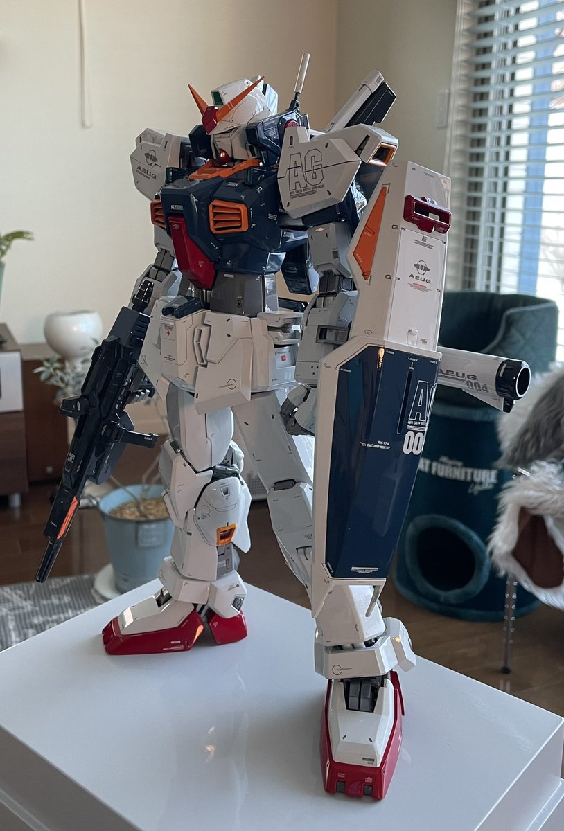 IIJ8nfzWoGlRgnQ's tweet photo. P GガンダムＭＫ-Ⅱ完成しました😭

いい感じです！ https://t.co/6QvIdttniR