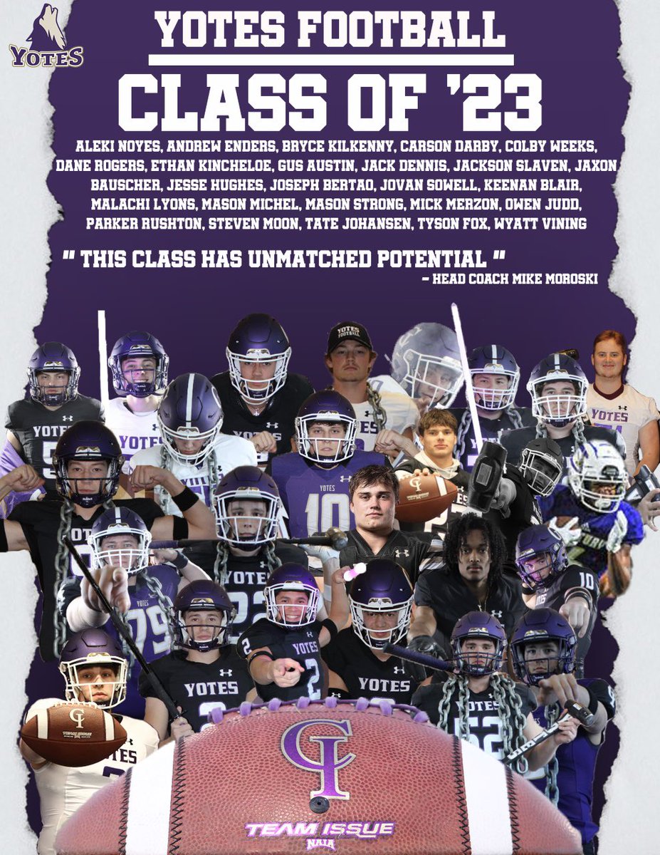 When asked about the 2023 signing day class…

“This class has unmatched potential”
- Mike Moroski (Head Coach)