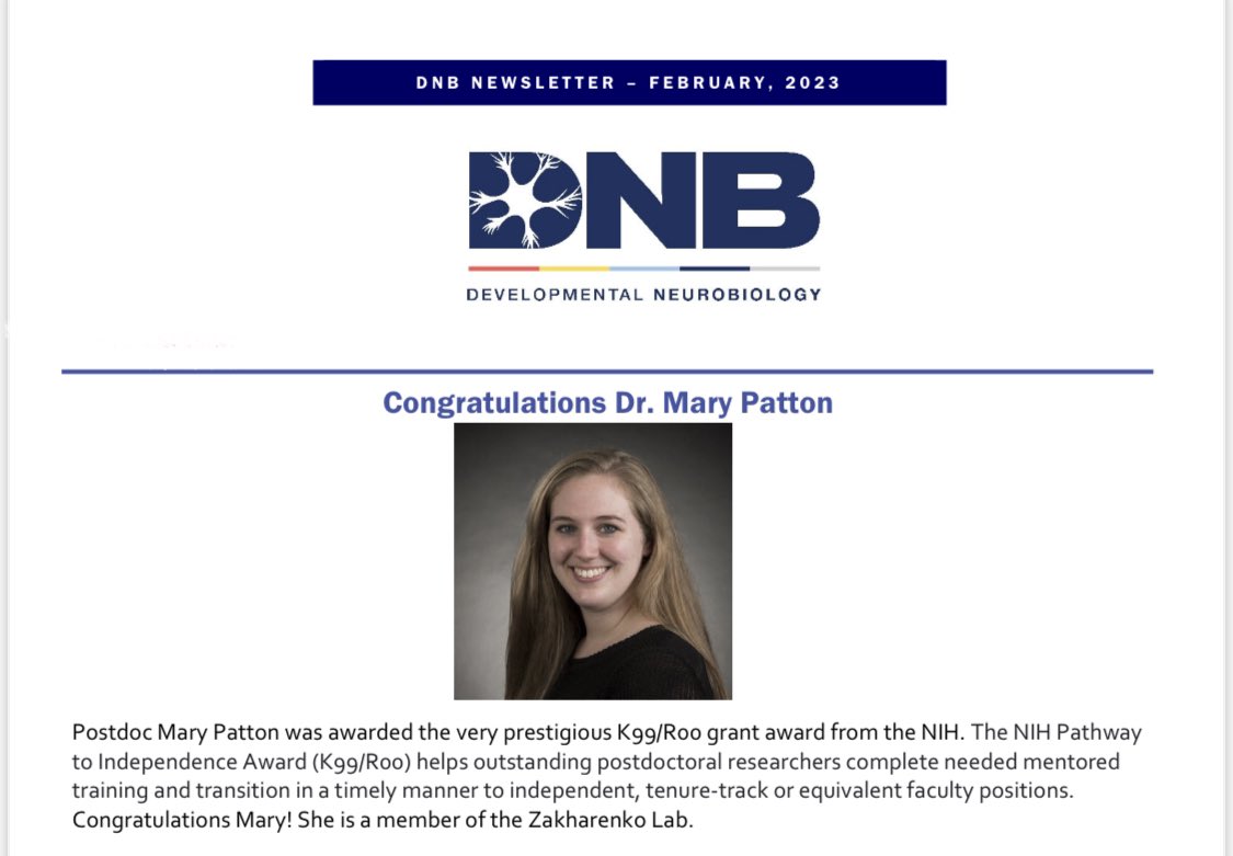 marypatton2's tweet photo. Well I guess if it’s @DnbResearch Newsletter Official I should announce on Twitter too - I got my K99 from NIMH funded!! Exciting times ahead for me 😁☀️ A huge thanks to all who helped and wrote letters along the way! 🙏🏻 https://t.co/G7bMEFBXw9