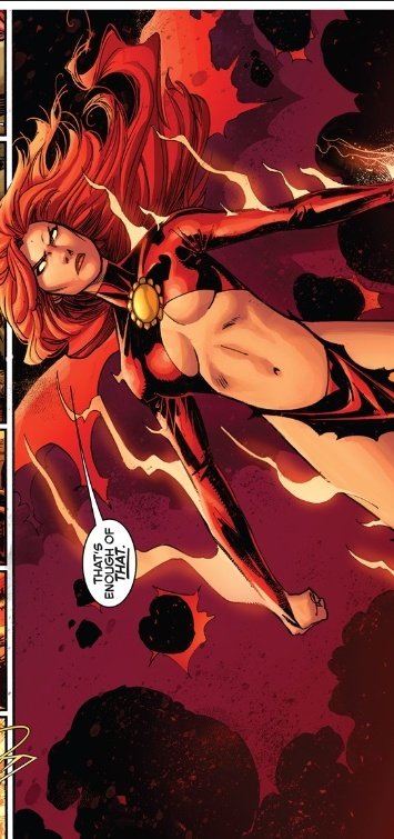 mileen_art's tweet photo. #darkwebfinale spoilers
.
.
.
.
.
.
.
.
.
.
.
.
Am I the only one that noticed her new #GoblinQueen costume has red undertones instead of her normal blue ones? I like it, it feels very firey and powerful #madelynepryor #chasm #xmen #marveldarkweb https://t.co/dKXIOeZOcS