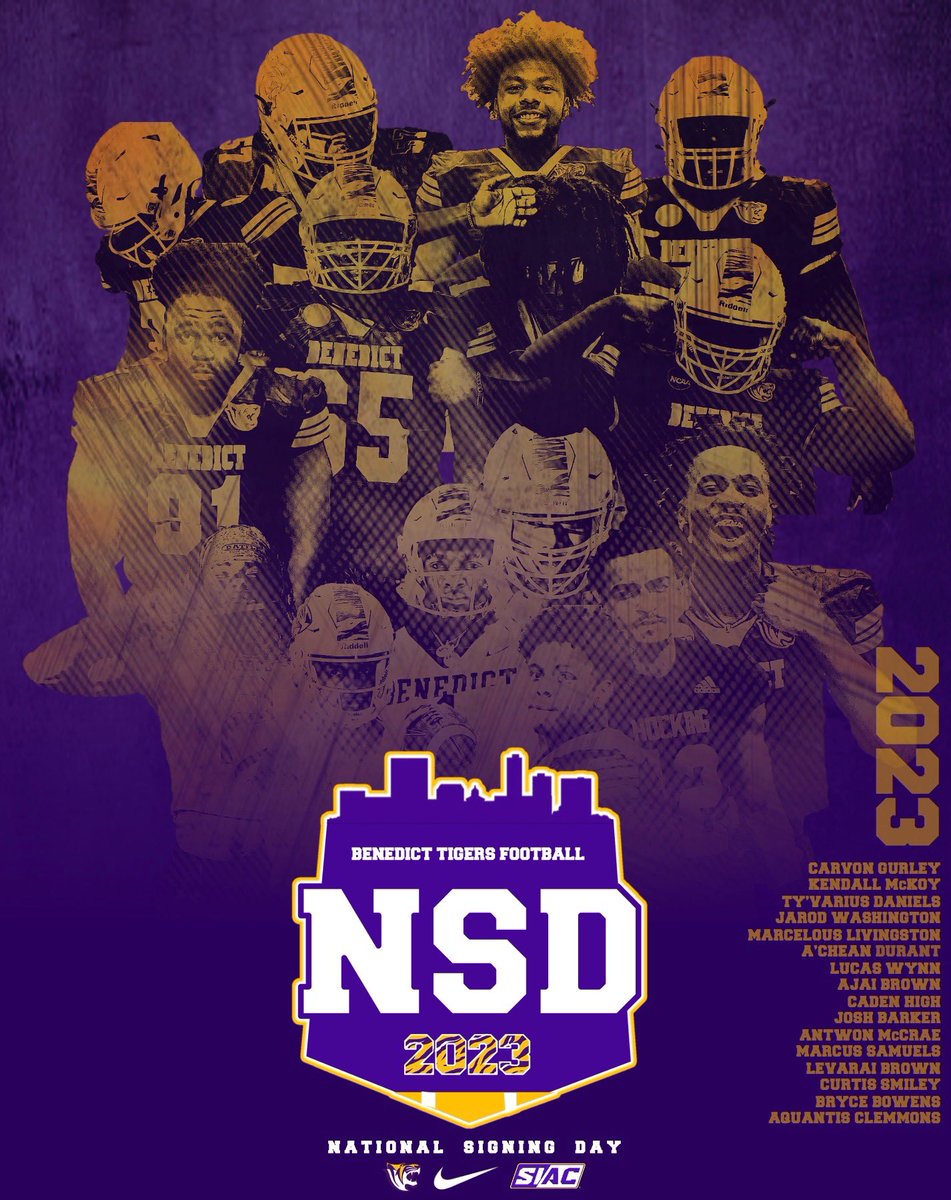 Go Tigers!

We got better today! We appreciate everyone who trusted our vision and process!

#NSD23 #Dare2bRAR3 #PayTheFEE #DigDeep #CWCW
