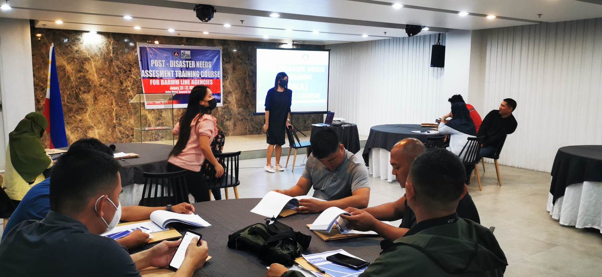 CivilDefenseR12's tweet photo. The OCD Region XII, through the leadership of Regional Director Raylindo S. Aniñon, provided technical assistance to the BARMM Line Agencies during the conduct of the Post-Disaster Needs Assessment on January 23, 2023 in General Santos City.

#OCDXII #CivilDefensePH #ResiliencePH https://t.co/pLlPSZlB93