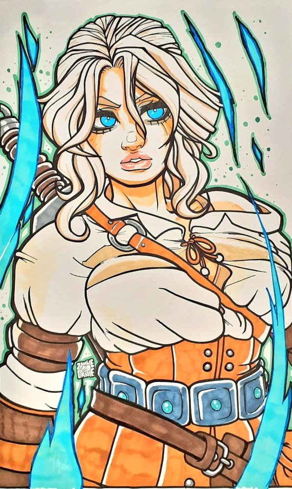 「 Ciri from early 2021 」|ZombieErnieのイラスト