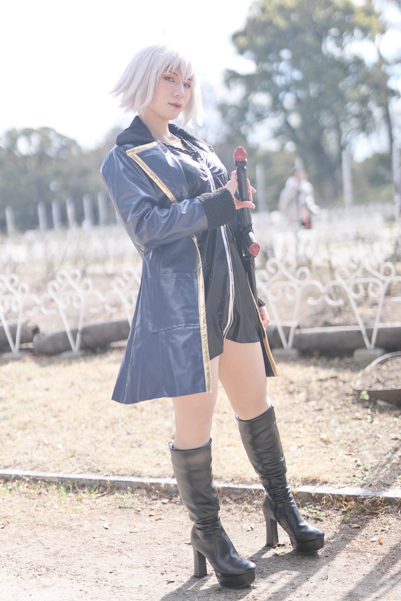Amazon.co.jp: [Hicosplay] 黒ジャンヌ・オルタ FGO コスプレ