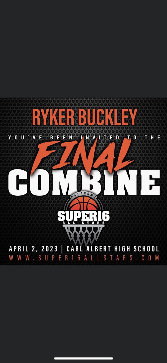 Big thanks to @Super16Allstars for giving me the opportunity to compete in their combine.