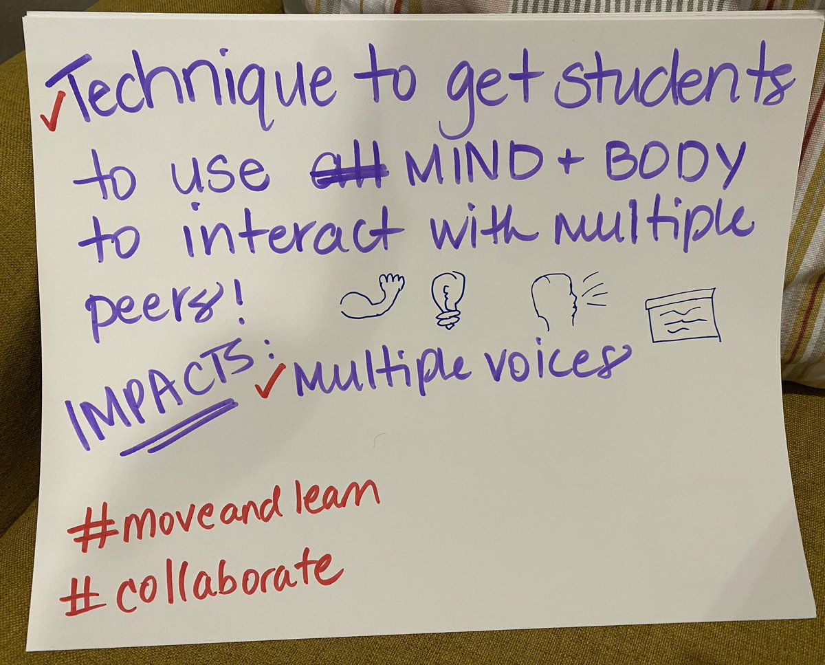 techcoachcain's tweet image. Trying out “Cafe Convos” with participants in my session on the total participation techniques!  #engagementlearns #studentdiscourse #moveandlearn #collaborate