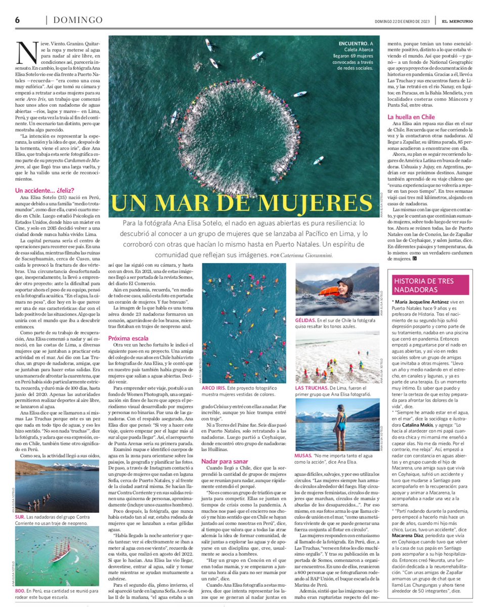 Women Photograph (@womenphotograph) on Twitter photo We love to see 2022 Women Photograph grantee <a href="/aesotelo/">Ana Elisa Sotelo</a>'s project in <a href="/ElMercurio_cl/">elmercurio_cl</a> with this beautiful layout! Read more here: digital.elmercurio.com/2023/01/22/RVD… We love to see 2022 Women Photograph grantee <a href="/aesotelo/">Ana Elisa Sotelo</a>'s project in <a href="/ElMercurio_cl/">elmercurio_cl</a> with this beautiful layout! Read more here: digital.elmercurio.com/2023/01/22/RVD…