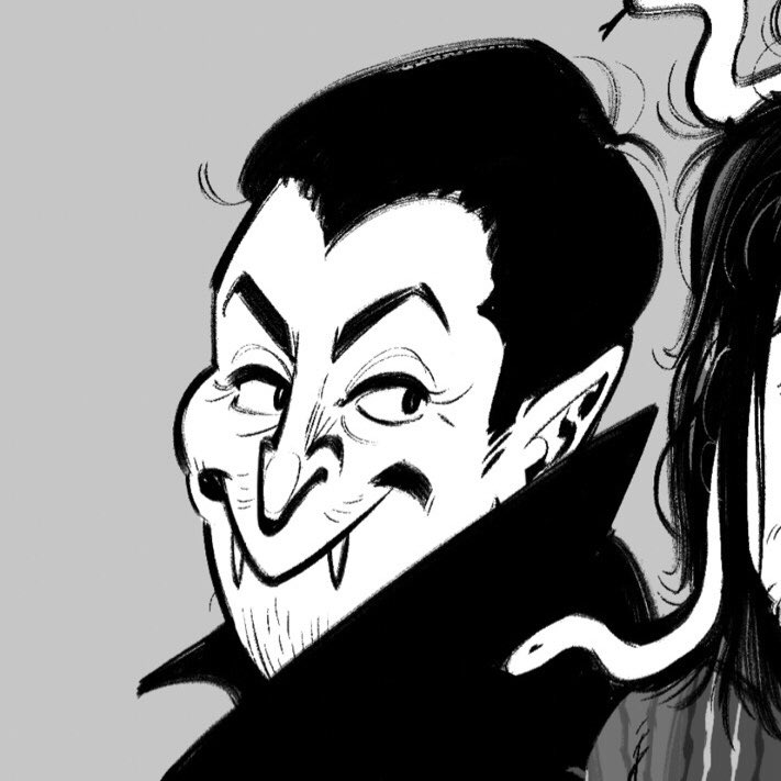 Bleh! 🧛🏻‍♂️ #WIP <a href="/FreakyMagazine/">FREAKY Magazine</a>