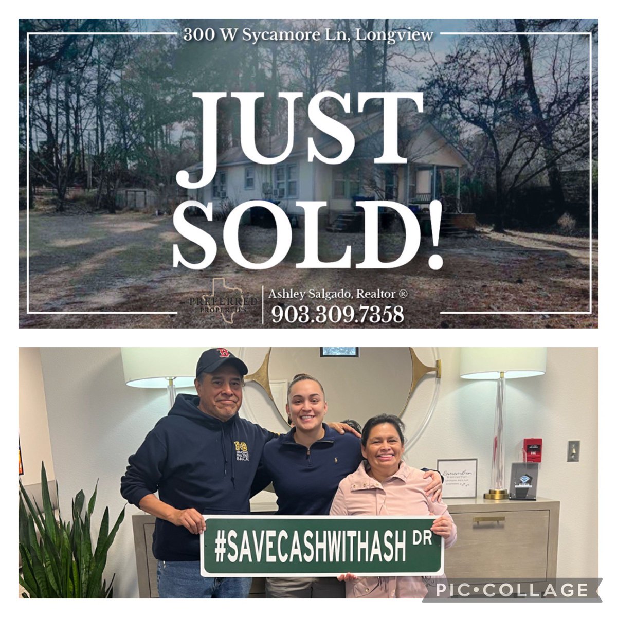FELICIDADES 🎉🙏🏼

Been working with my sweet buyers for several months now! Excited they are finally done! 

9️⃣0️⃣3️⃣.3️⃣0️⃣9️⃣.7️⃣3️⃣5️⃣8️⃣

#EastTexasRealEstate #MarineRealtor #AshleySalgadoTheRealtor #VeteranRealtor #EastTexasRealtor #ListedBySalgado #SAVECASHWITHASH #LongviewTexas