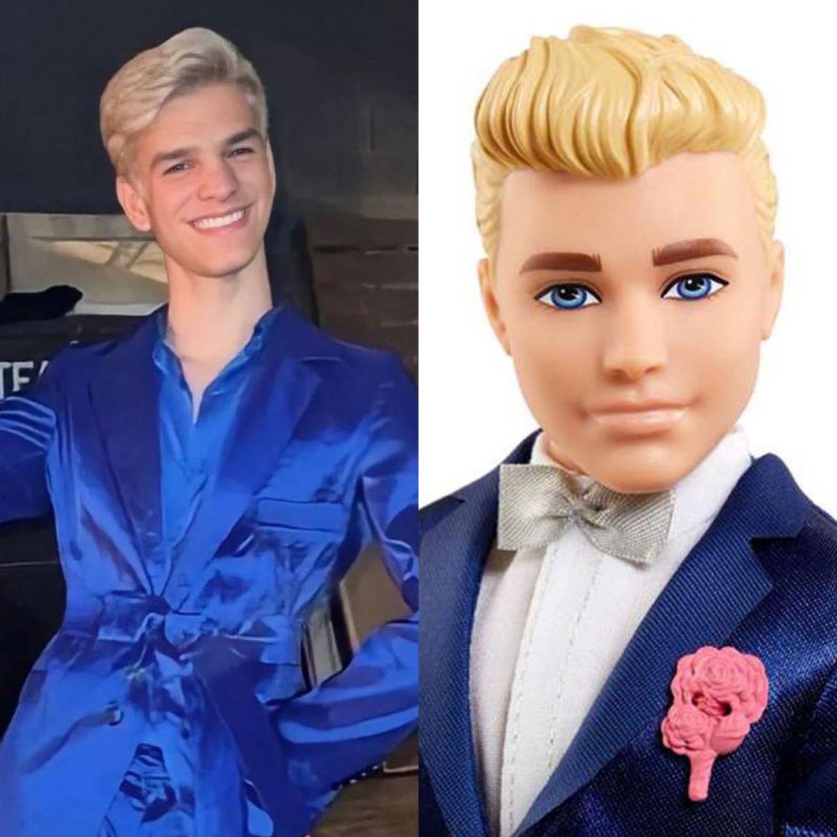 Ayer por fin conocí al Ken humano 🤩👌🏼 <a href="/SoyNelsonC/">Nelson Carreras Oficial</a>  y también ª JAMIE por supuesto. 😎🫰🏼 

NELSON IS JAMIE 
#TodoMundoHablaDeJamie