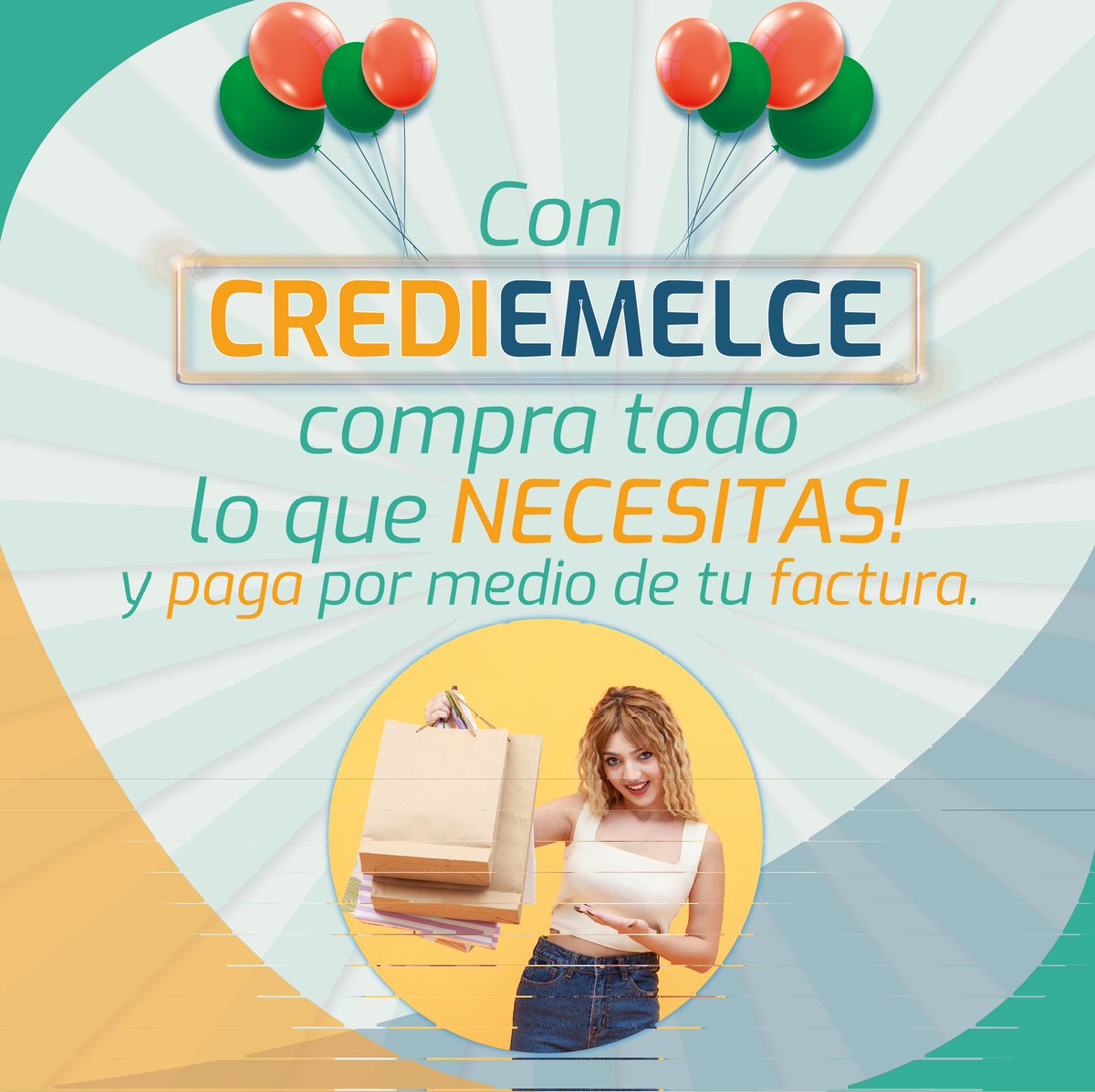 EMELCESA's tweet photo. Con #CrediEmelce ayudamos a cumplir #sueños y #metas junto con una gran variedad de #aliados en diferentes lineas #comerciales. Ven a nuestras oficinas con gusto atenderemos tu solicitud y te #guiaremos en todo el proceso, fácil, rápido y sencillo.
#EmelceSA
#NuncaParamos https://t.co/iS0skO6AUF