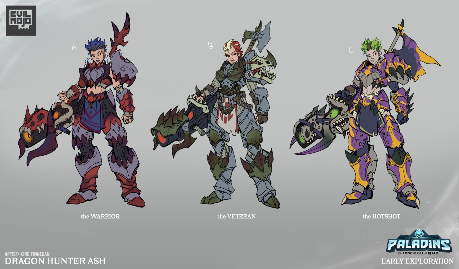 IDHAU on X: Concept art and alternative versions of skins   / X