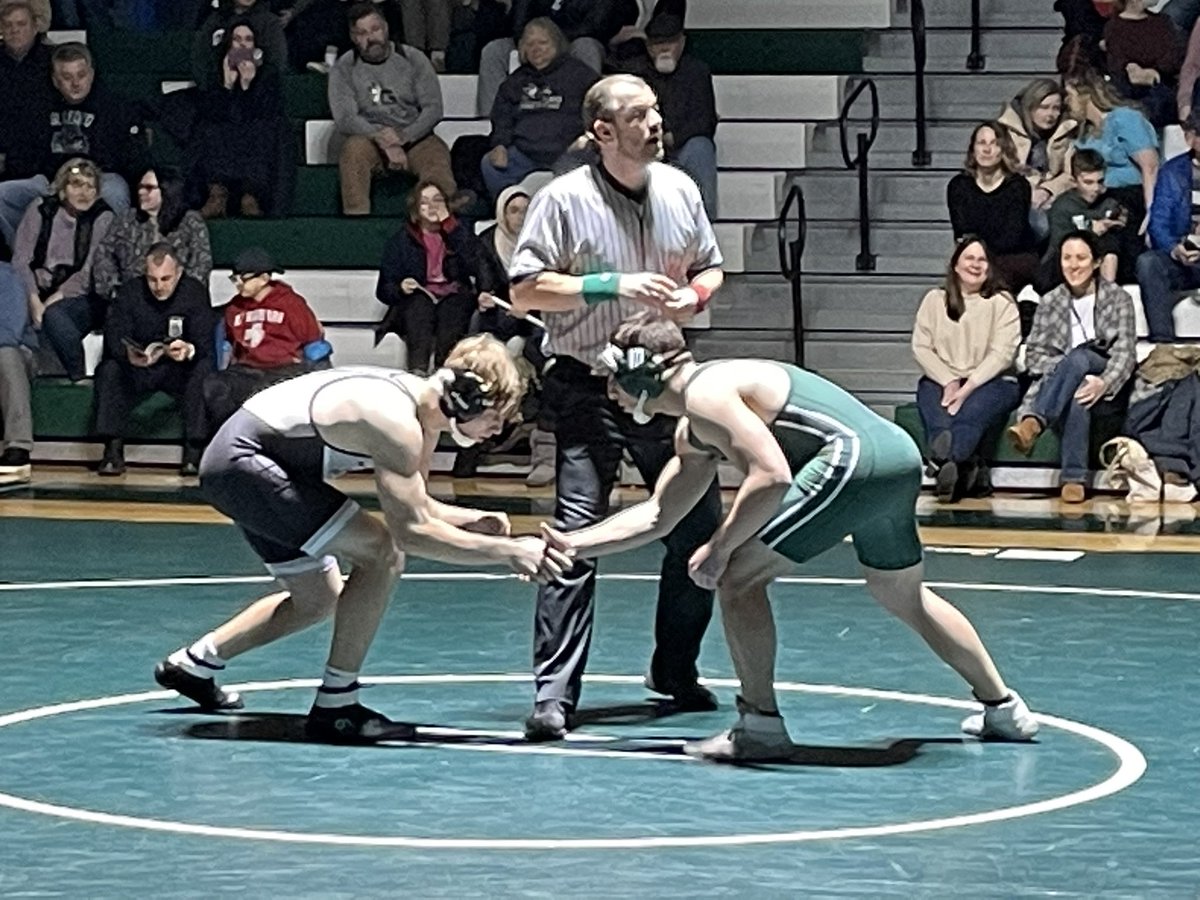 Grizzlies_GHS's tweet photo. Wrestling lost to Xavier 70-12, thank you to our seniors for a wonderful four years! https://t.co/SKRFDNYbW5