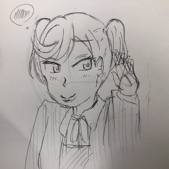 あとで清書します #ツインテールの日 