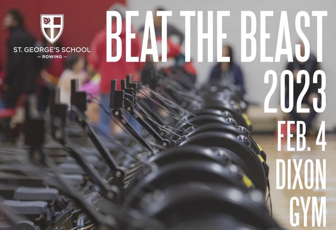 It’s back!!! #StrongerTogether <a href="/saintsbcrowing/">St. George's Rowing</a> <a href="/SaintsBC/">St. George's School</a>