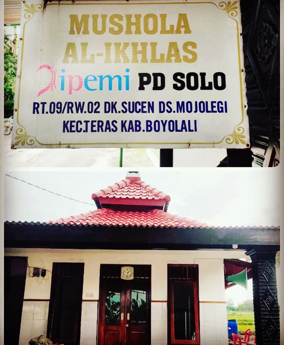ingrid_kansil's tweet photo. Terimakasih IPEMI Solo yg telah berikhtiar membangun Mushola Al-Ikhlas di Jawa Tengah yg sejalan dgn slh satu dari program IPEMI y/ meningkatkan program Khidmah (pelayanan masy). Insya Allah nafas Perjuangan IPEMI di slrh Indonesia akan senantiasa mdpt Ridho Allah SWT #ipemi https://t.co/NfoCXf5bO8