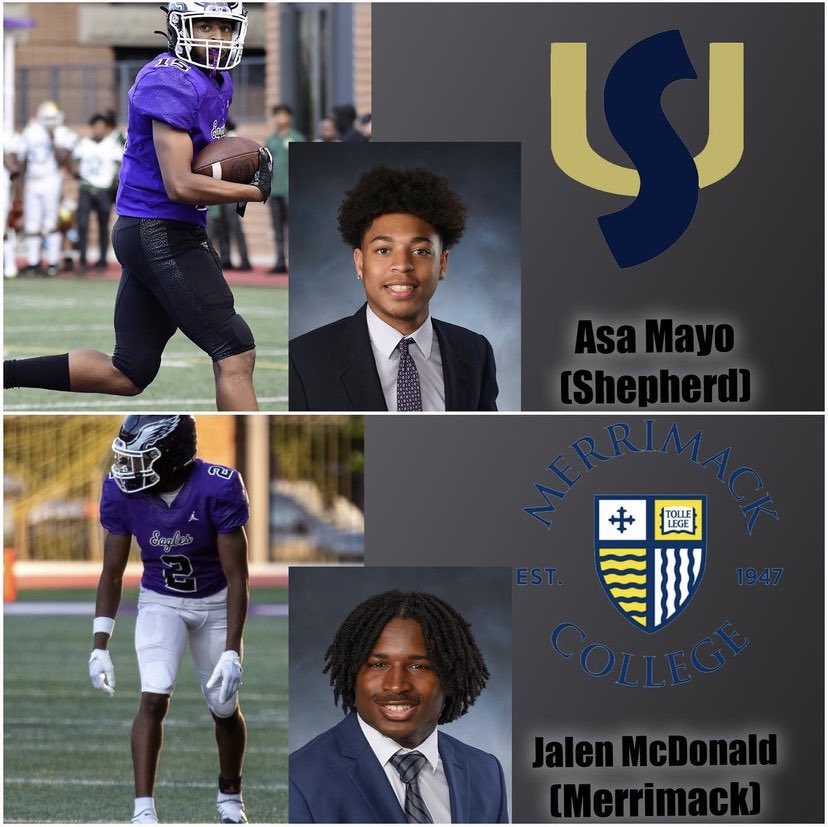 GonzagaTDC's tweet photo. SIGNING DAY 2023 ✍️ pt.3
…
@acemayojr (@SURamsFootball)
@jalen2kk (@Merrimack_FB)
@RichScott75_  (@LHU_Football)

Congratulations to all!

#HailGonzaga #NowEmbraceFinish #PurpleIsForever💜🦅 #AMDG https://t.co/JZ2DFcAoaN