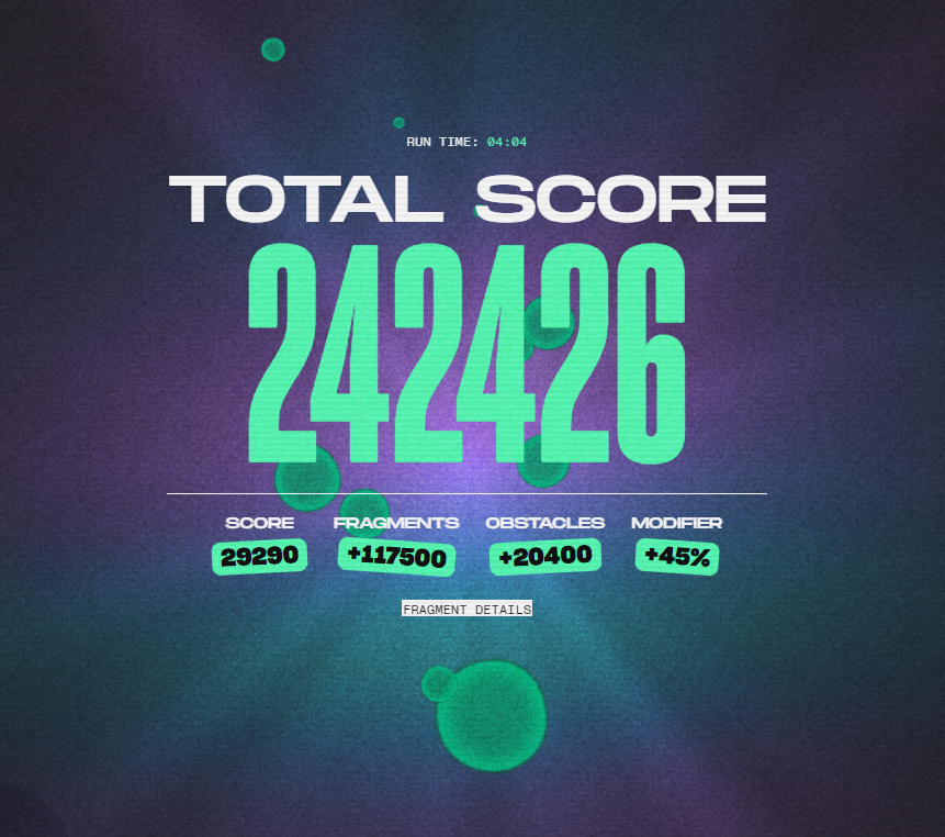 Think I dash better with a little whiskey to loosen up.