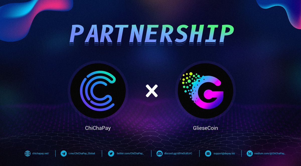 ChiCha (@chicha_global) on Twitter photo STRATEGIC PARTNERSHIP
๐จโโ๏ธ @ChiChaPay_ x <a href="/GlieseCoin2050/">GlieseCoin</a> ๐จโ๐ผ
$GLC is a peer-to-peer crypto that can help users pay anyone in the world in time๐ฅ
๐ค We shake hands to build a solid Web3 community together
๐ปWith this collaboration, both can expand more on the crypto spaces! STRATEGIC PARTNERSHIP
๐จโโ๏ธ @ChiChaPay_ x <a href="/GlieseCoin2050/">GlieseCoin</a> ๐จโ๐ผ
$GLC is a peer-to-peer crypto that can help users pay anyone in the world in time๐ฅ
๐ค We shake hands to build a solid Web3 community together
๐ปWith this collaboration, both can expand more on the crypto spaces!