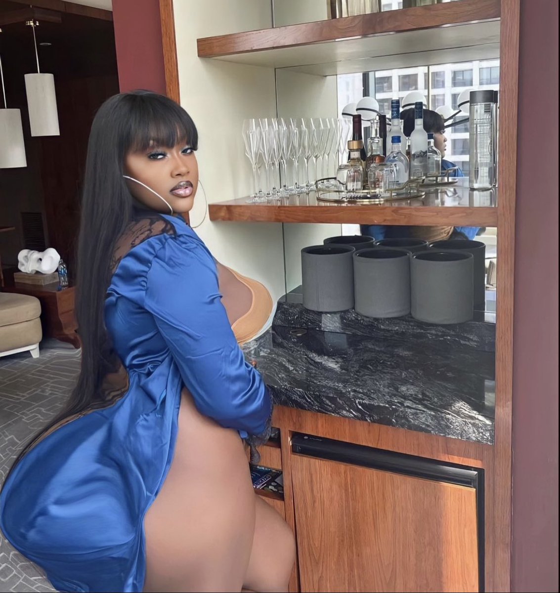 CupcakKe_rapper's tweet image. Trying a more natural look