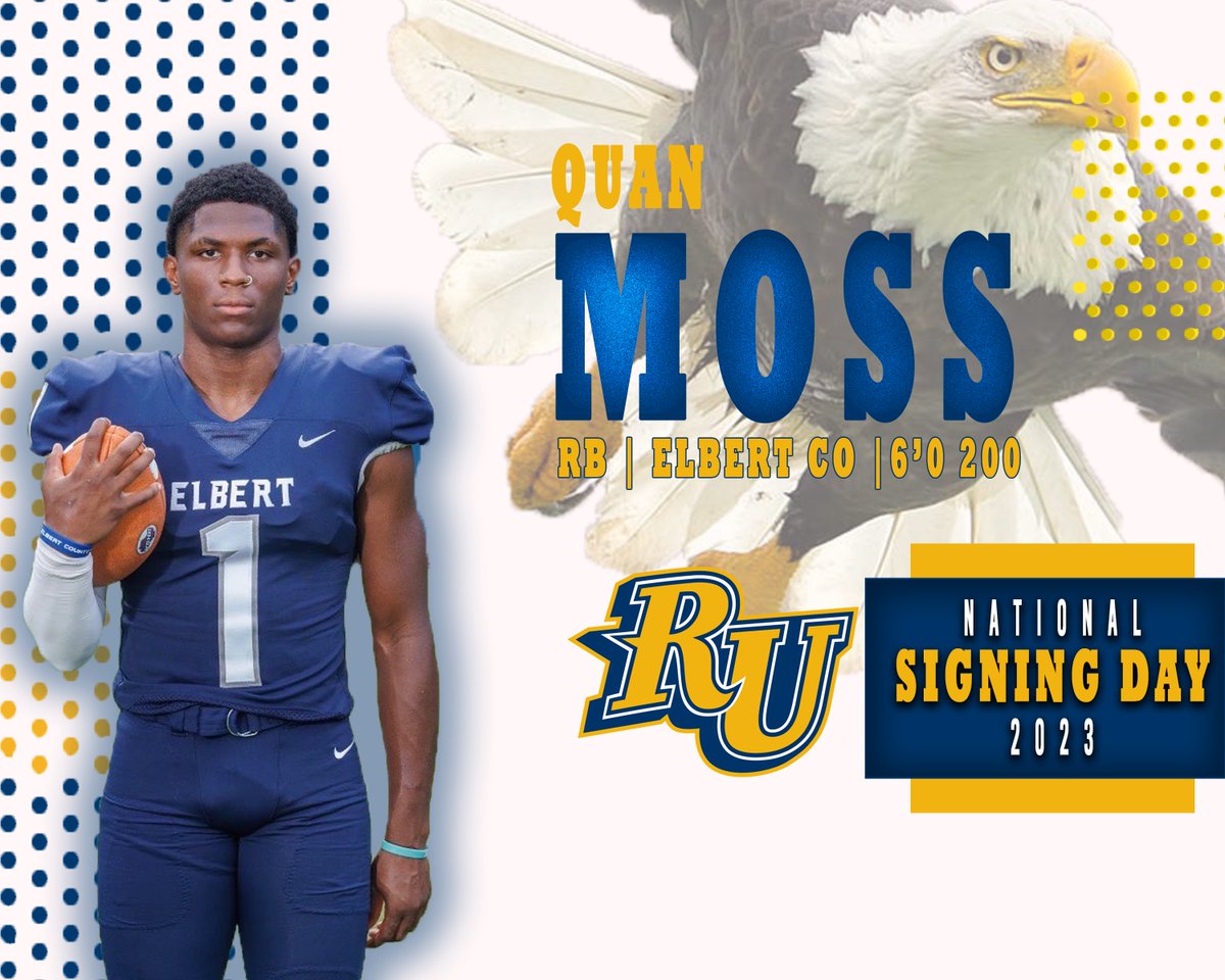 Reinhardt football welcomes Quan Moss
