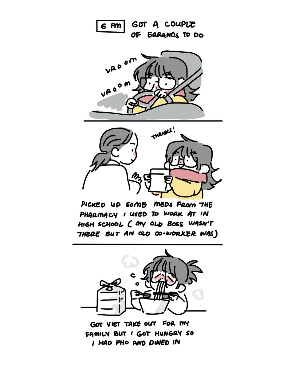 anotha year of hourlies done YIPPEEEE😊 #HourlyComicsDay2023 (4/4) 