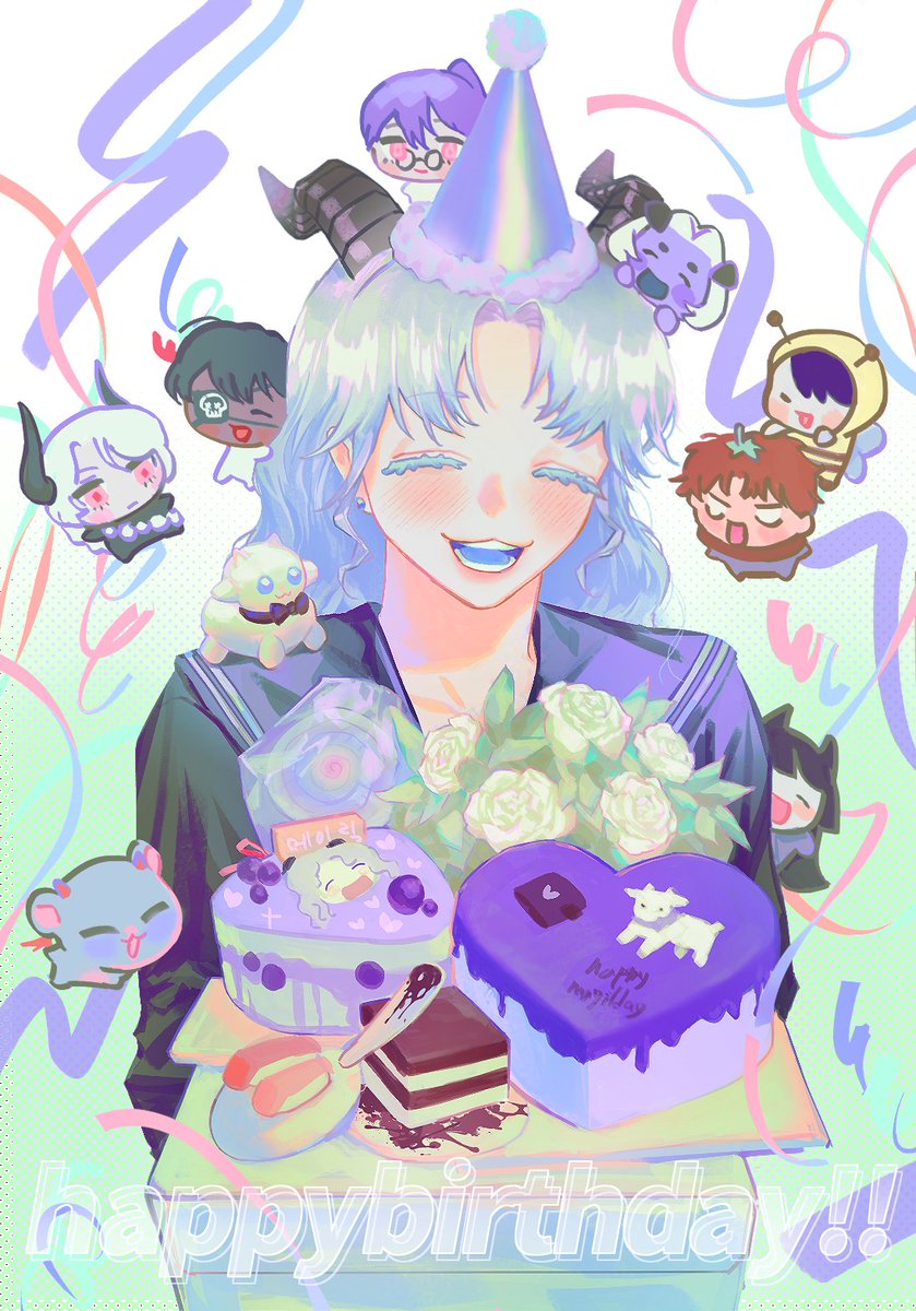 그린지 한참 지났지만.. !
생일축하해준 친구들 sd 같이 그렸던거