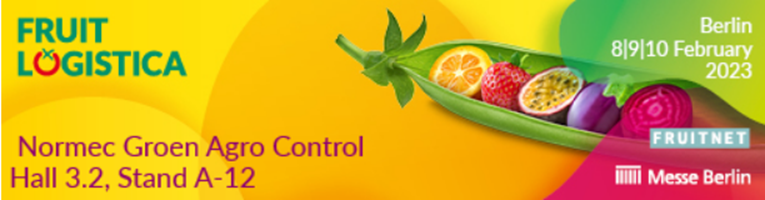 Bezoek ons volgende week op de Fruit Logistica in Berlijn. Wij staan klaar voor u in hal 3.2 stand A-12. Tot volgende week!