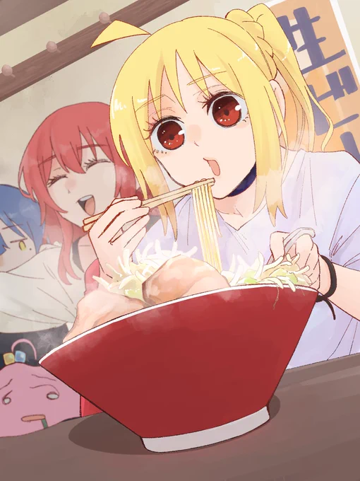 バンドと言えばラーメンだよね!
 #ぼっち・ざ・ろっく 