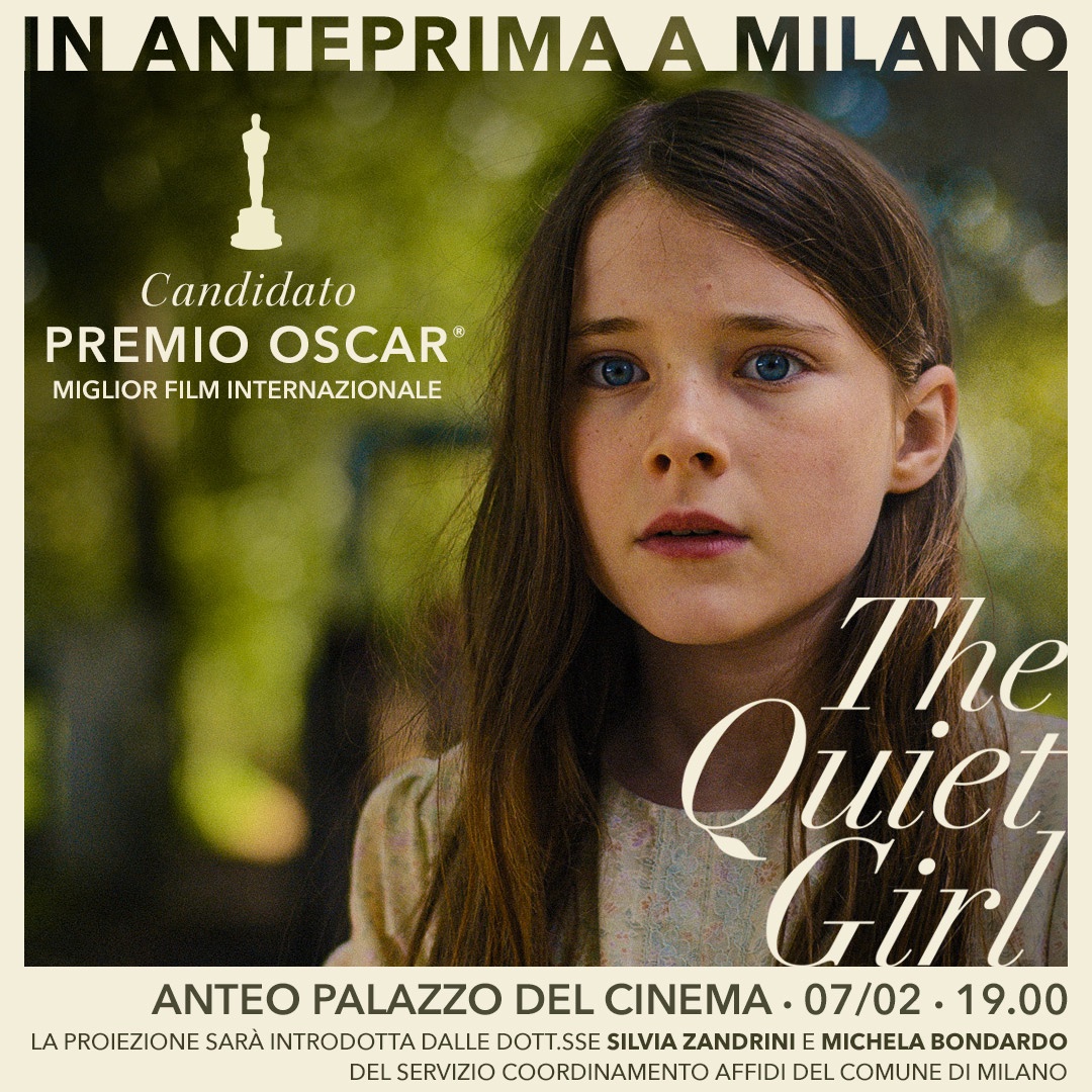 #TheQuietGirl, Candidato #PremioOscar arriva in #anteprima a #Milano. Prenota il biglietto: bit.ly/3DuepxS