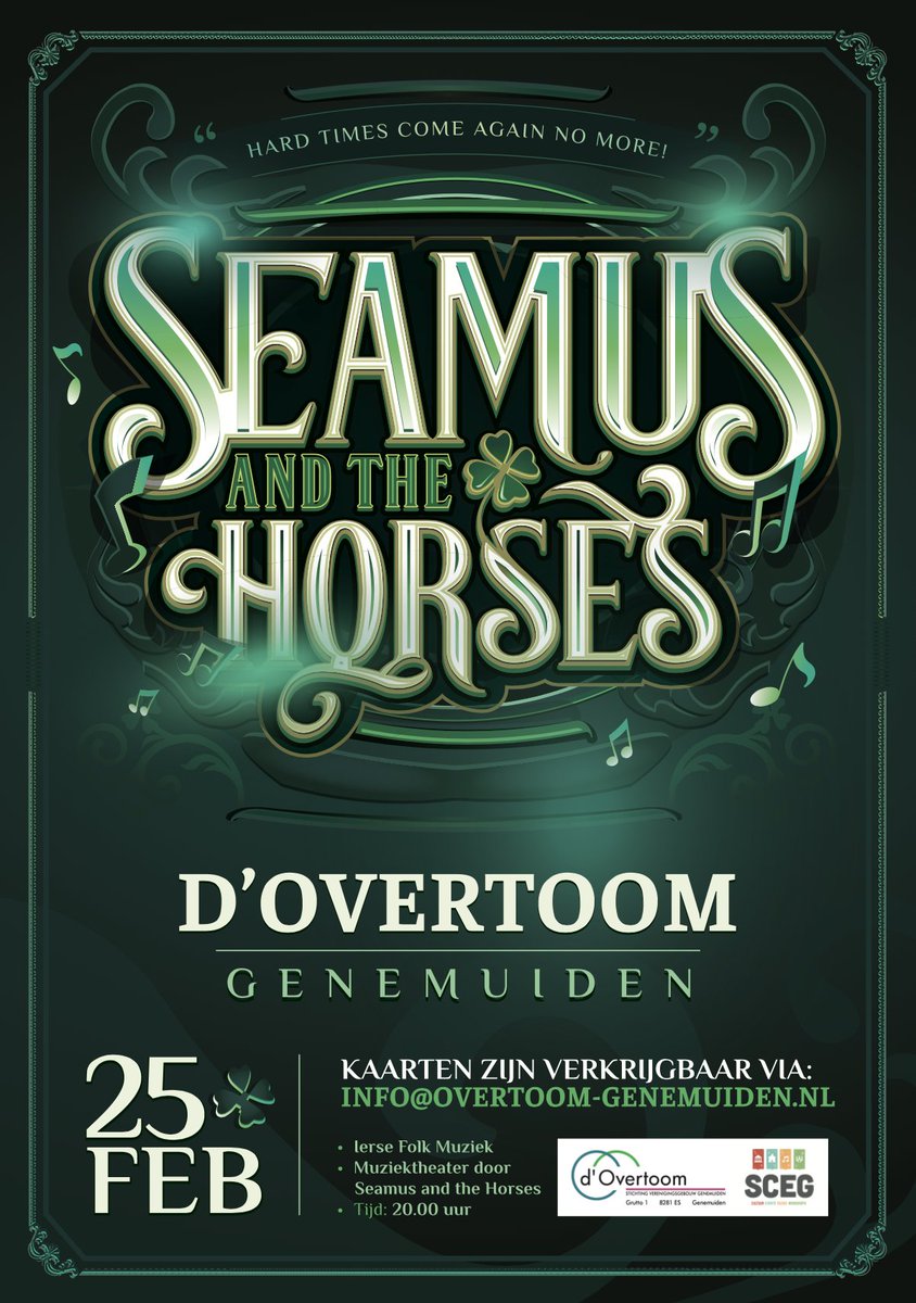 Bremannet's tweet photo. D’ Overtoom wordt Ierse Pub met Seamus and the Horses https://t.co/MRUeSaRuhM https://t.co/PctiIHzekI