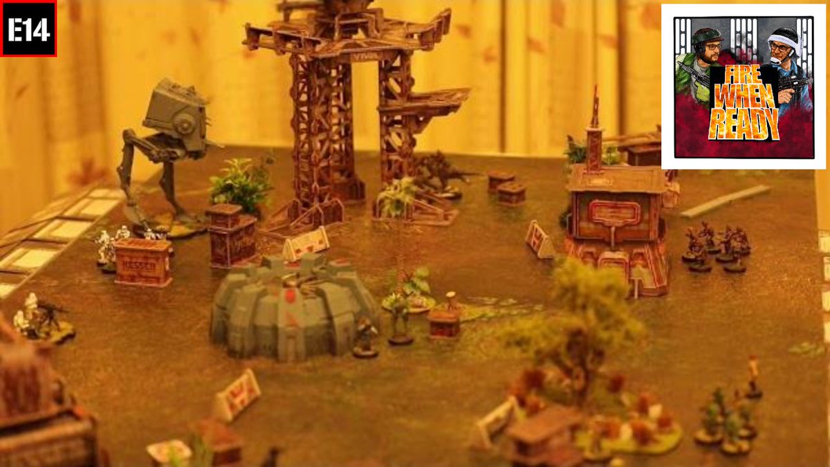 New today!

Fire When Ready - Episode 69 - Star Wars: Legion - Galactic Civil War Gameplay

Darth Vader stares aghast while two tauntauns hump the leg of a nearby AT-ST in the latest episode of Fire When Ready!

Featuring special guest, Blake Harmer!

emotionally14.com/2023/02/fire-w…