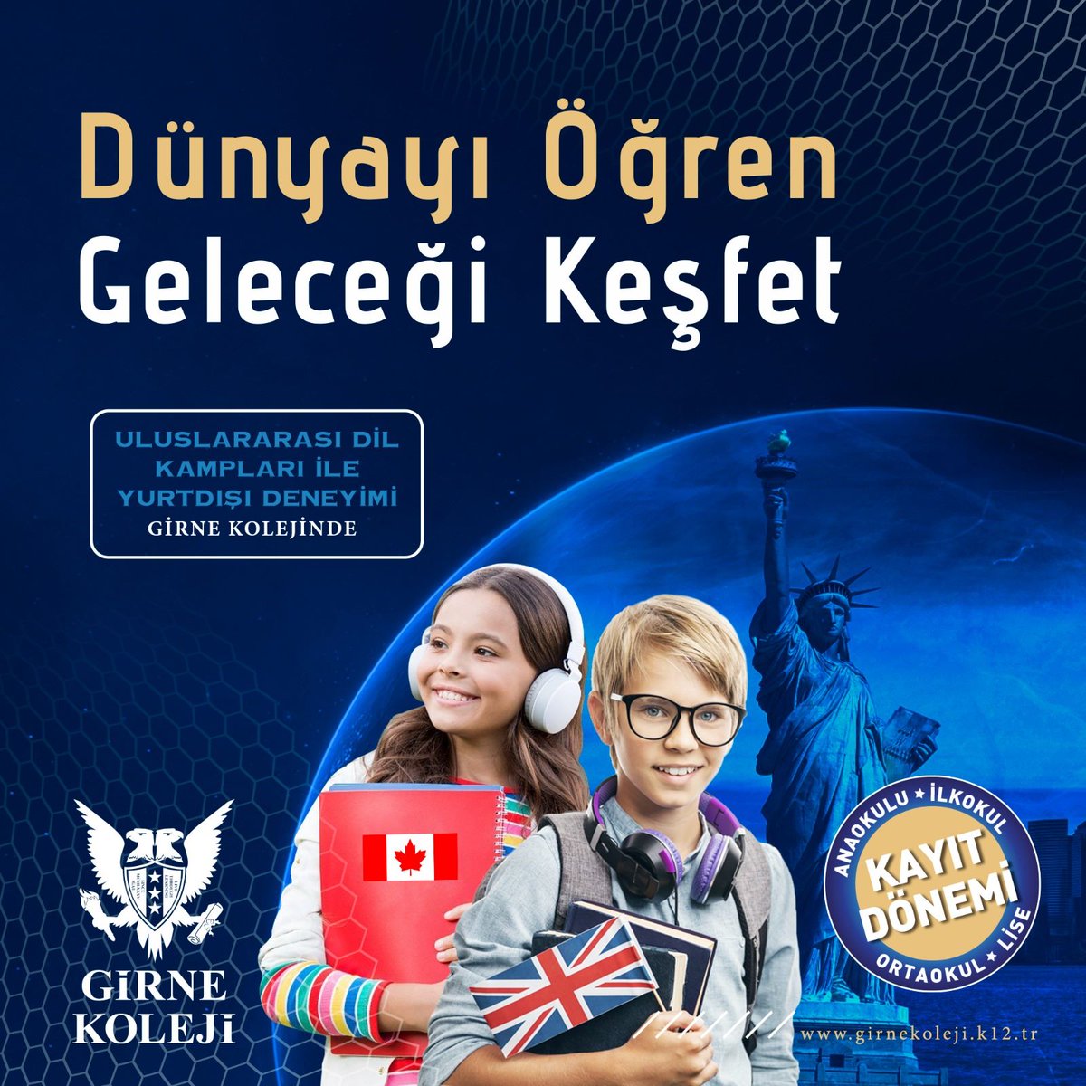 Girne Koleji (@girne_koleji) on Twitter photo Girne Kolejinde tüm kademelerde erken kayıt dönemi başladı. Detaylı bilgi almak için kampüslerimizi ya da girnekoleji.k12.tr adresinden web sitemizi ziyaret edebilirsiniz.
#GirneKoleji #YabancıDil #DilKampı #ErkenKayıt #Anaokulu #İlkokul #Ortaokul #Lise #Eğitim #kolej Girne Kolejinde tüm kademelerde erken kayıt dönemi başladı. Detaylı bilgi almak için kampüslerimizi ya da girnekoleji.k12.tr adresinden web sitemizi ziyaret edebilirsiniz.
#GirneKoleji #YabancıDil #DilKampı #ErkenKayıt #Anaokulu #İlkokul #Ortaokul #Lise #Eğitim #kolej