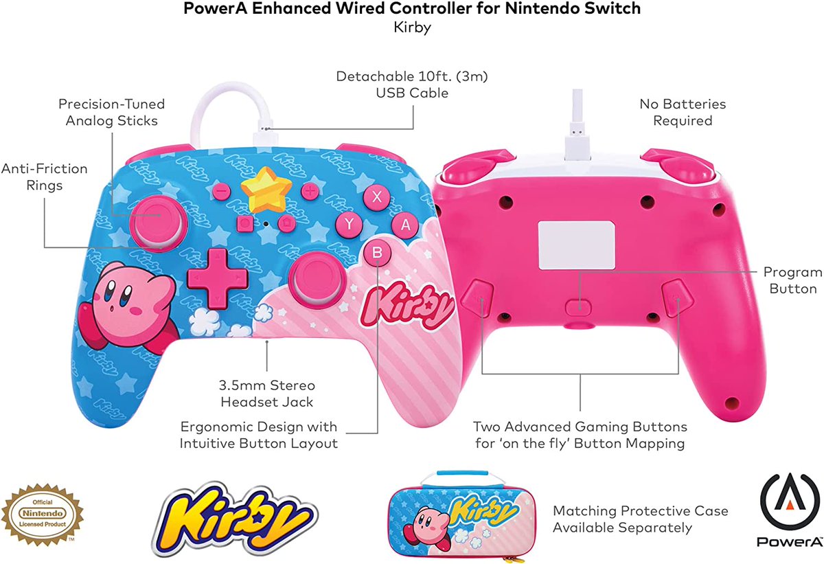 カービィ 「Official Kirby controller for Nintendo S」|THE ART OF VIDEO GAMESのイラスト