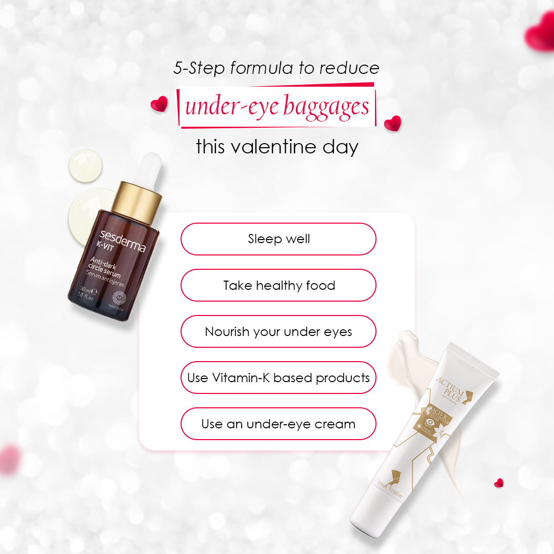 Theskinkart's tweet photo. Take a look at this post that gives five step formula to let go off dark circles from your skin.
.
.
.
.
#theskinkart #sesderma #actiumplus #undereyebags #UnderEyeCream #sesdermakvit #serum #cream #valentineday #reduceundereyebags #skincare #valentineweek #valentinedaypresents https://t.co/7W9D7JahN5